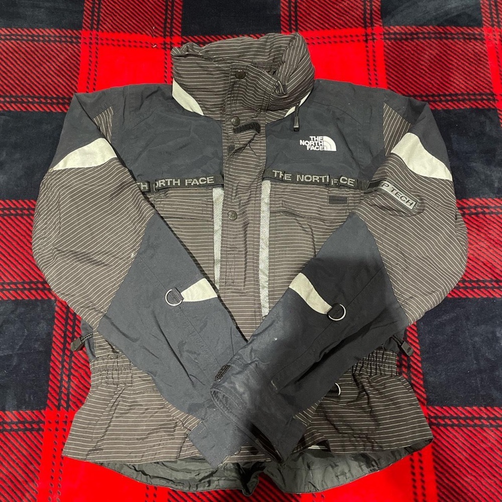 Women’s Small Vintage Steel Tech North Face Jacket